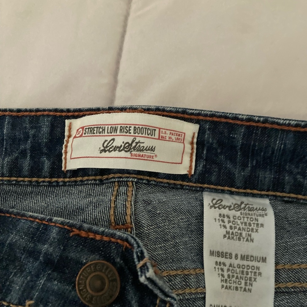 Levi's Signature Bootcut Jeans - Dark Blue